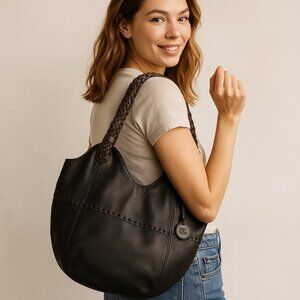 👜 The Sak Dark Brown Leather Hobo – Soft, Slouchy & Effortlessly Cool